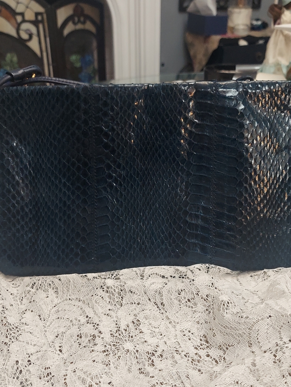 Navy Blue Clutch Or Crossbody